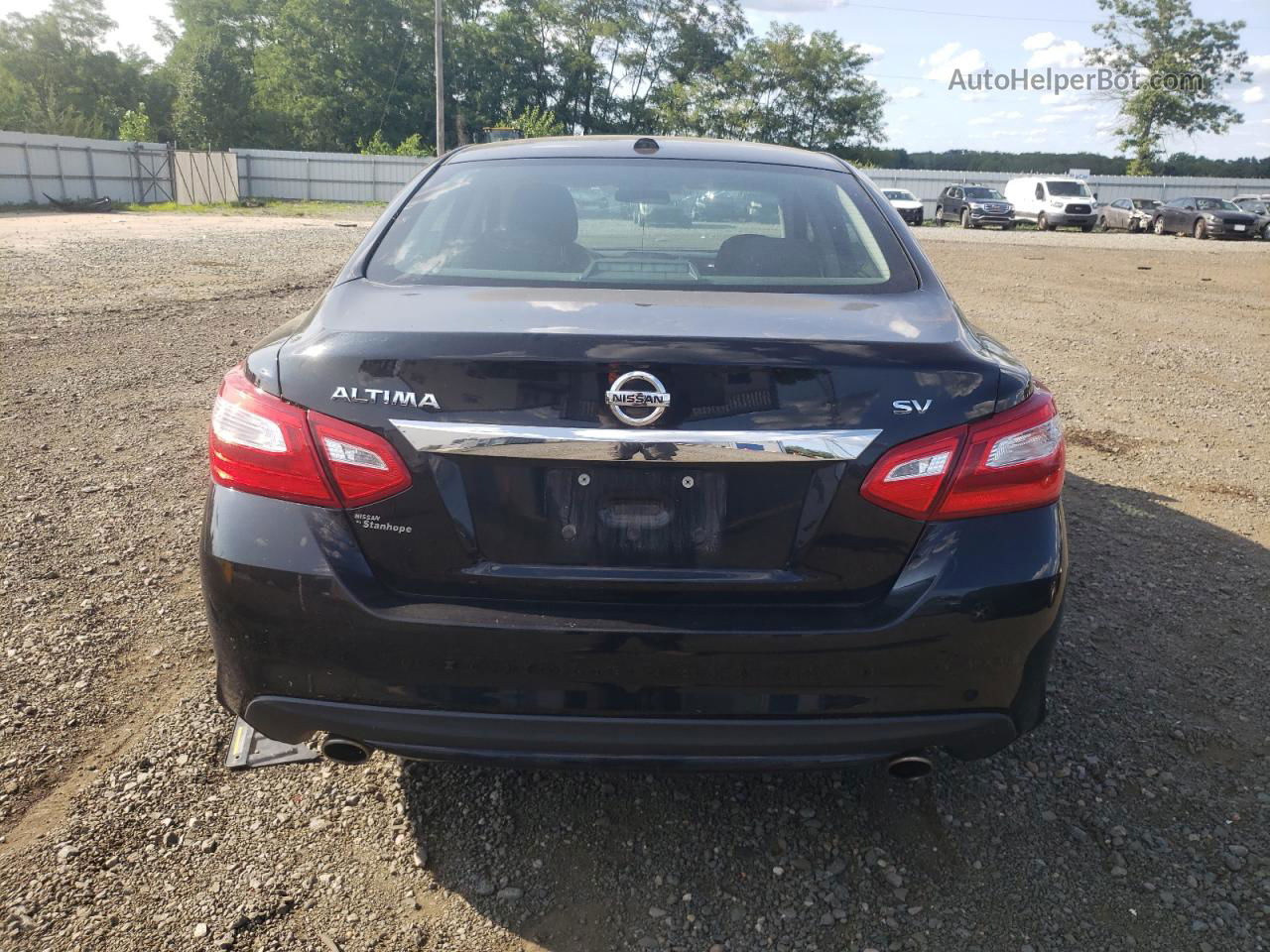 2017 Nissan Altima 2.5 Black vin: 1N4AL3AP9HC285564