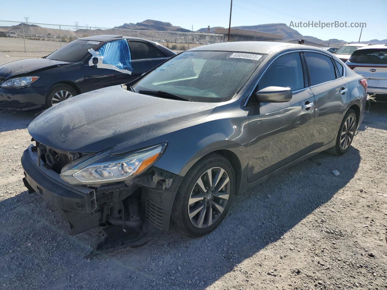 2017 Nissan Altima 2.5 Gray vin: 1N4AL3AP9HC288156