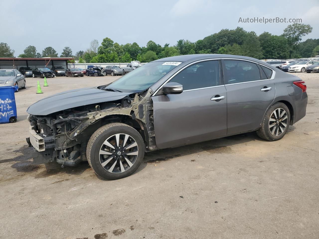 2017 Nissan Altima 2.5 Gray vin: 1N4AL3AP9HC484257