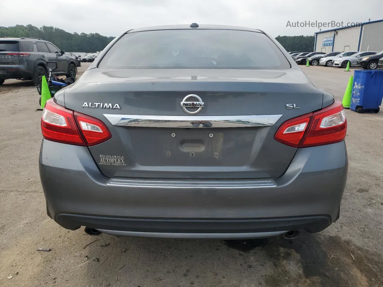 2017 Nissan Altima 2.5 Серый vin: 1N4AL3AP9HC484257