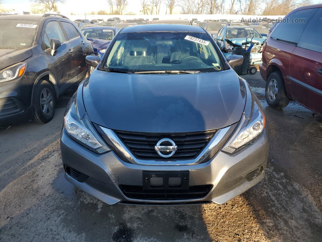 2017 Nissan Altima 2.5 Серый vin: 1N4AL3AP9HN308748