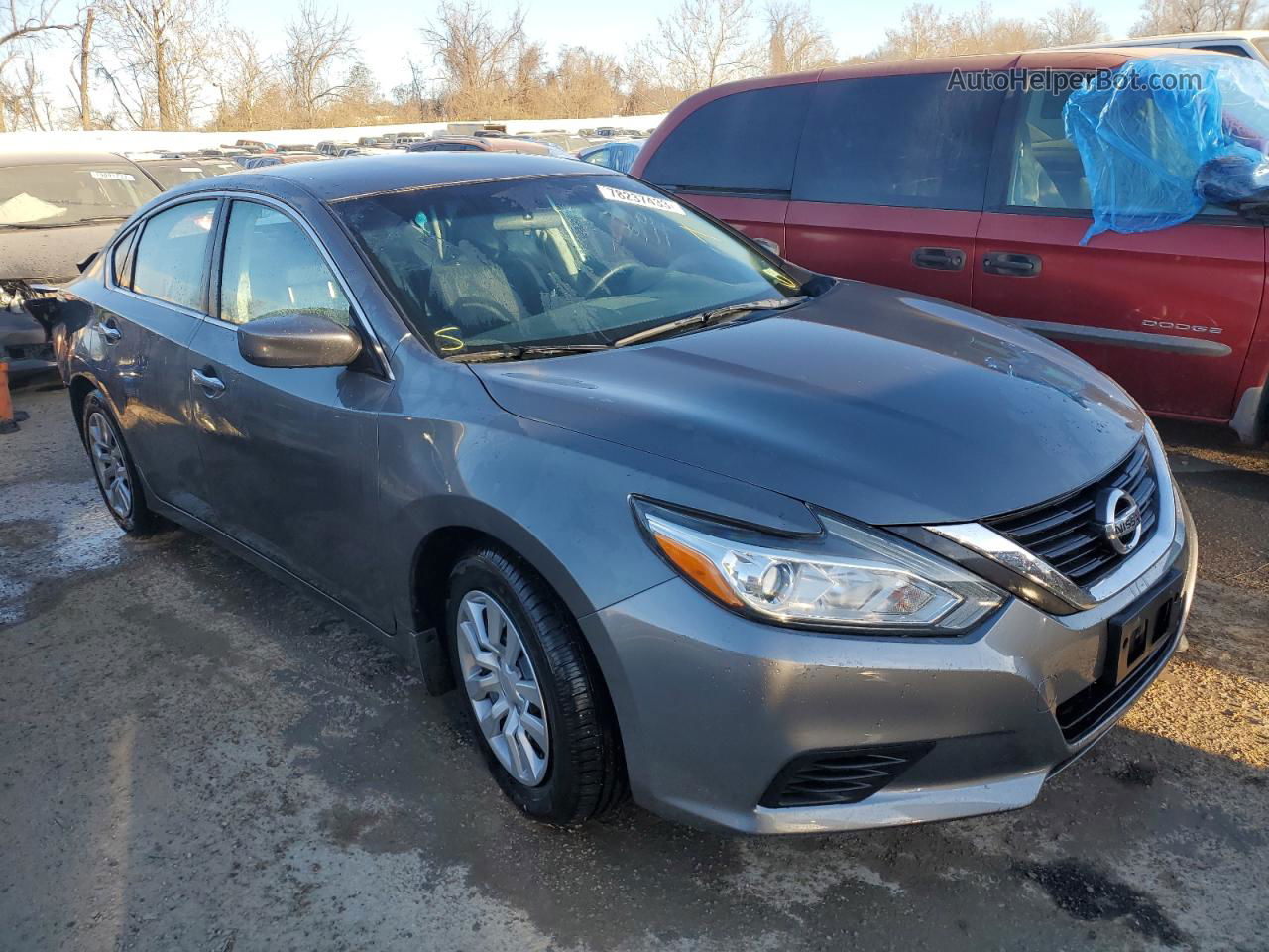 2017 Nissan Altima 2.5 Серый vin: 1N4AL3AP9HN308748