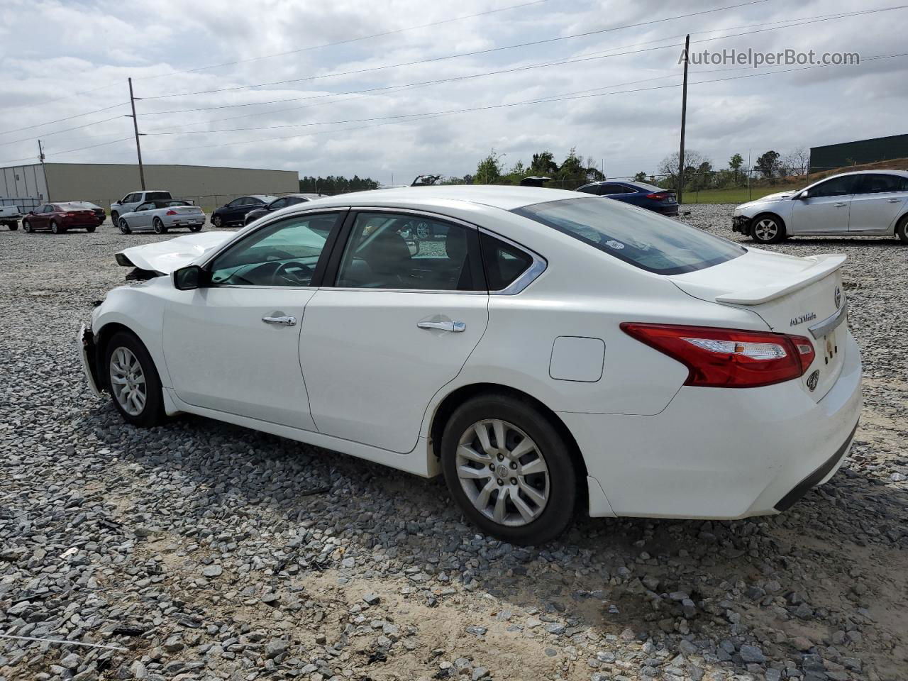 2017 Nissan Altima 2.5 White vin: 1N4AL3AP9HN310029