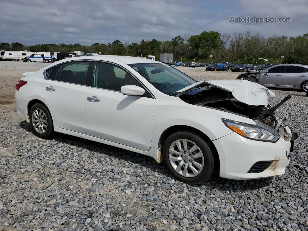 2017 Nissan Altima 2.5 White vin: 1N4AL3AP9HN310029