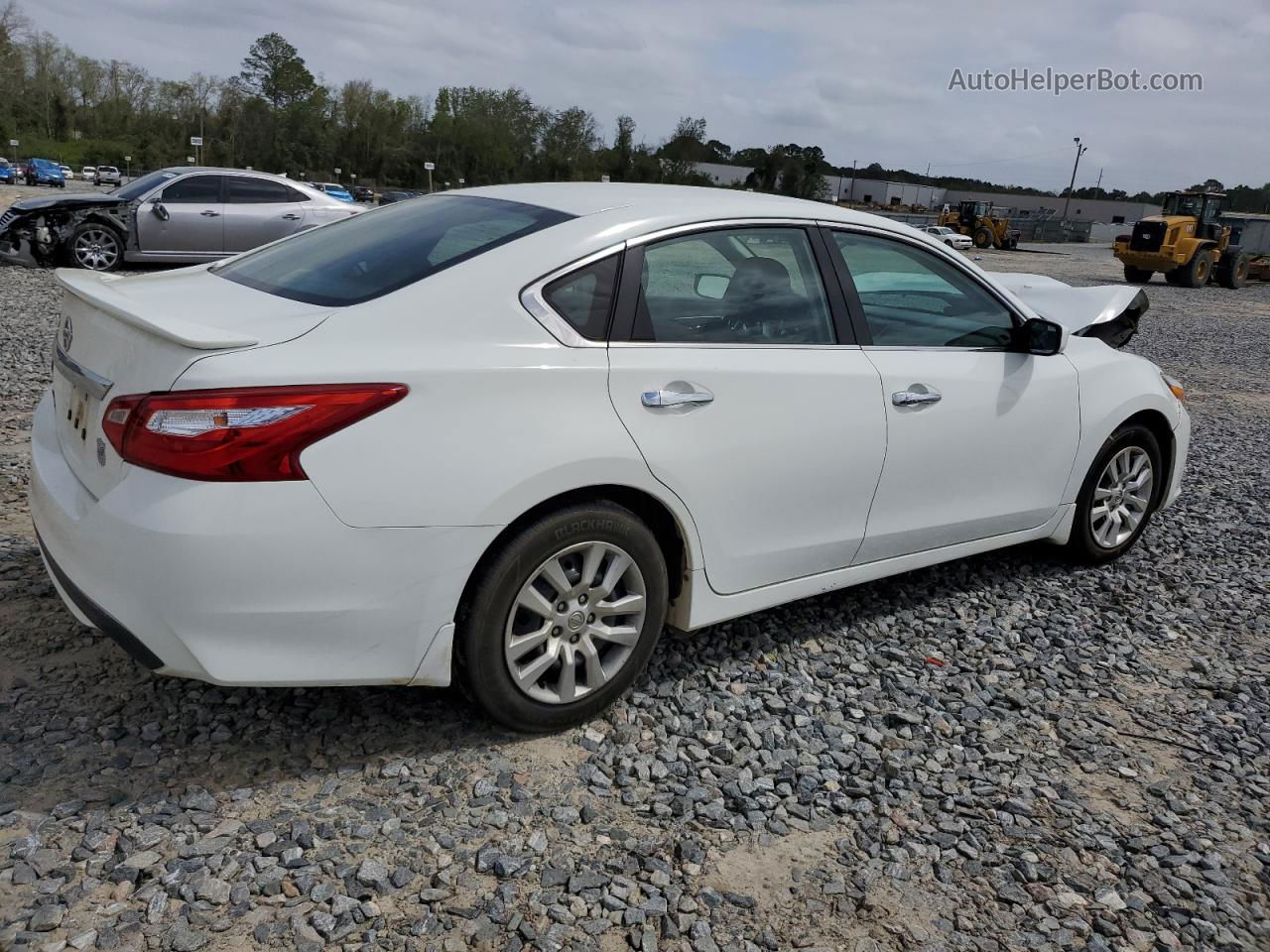 2017 Nissan Altima 2.5 White vin: 1N4AL3AP9HN310029