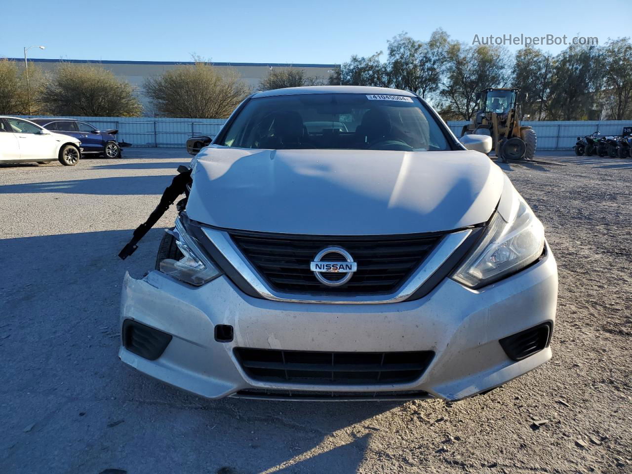 2017 Nissan Altima 2.5 Silver vin: 1N4AL3AP9HN325646