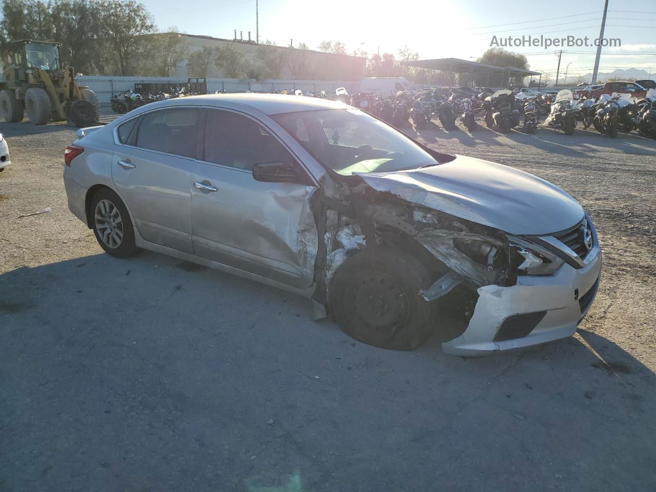 2017 Nissan Altima 2.5 Silver vin: 1N4AL3AP9HN325646