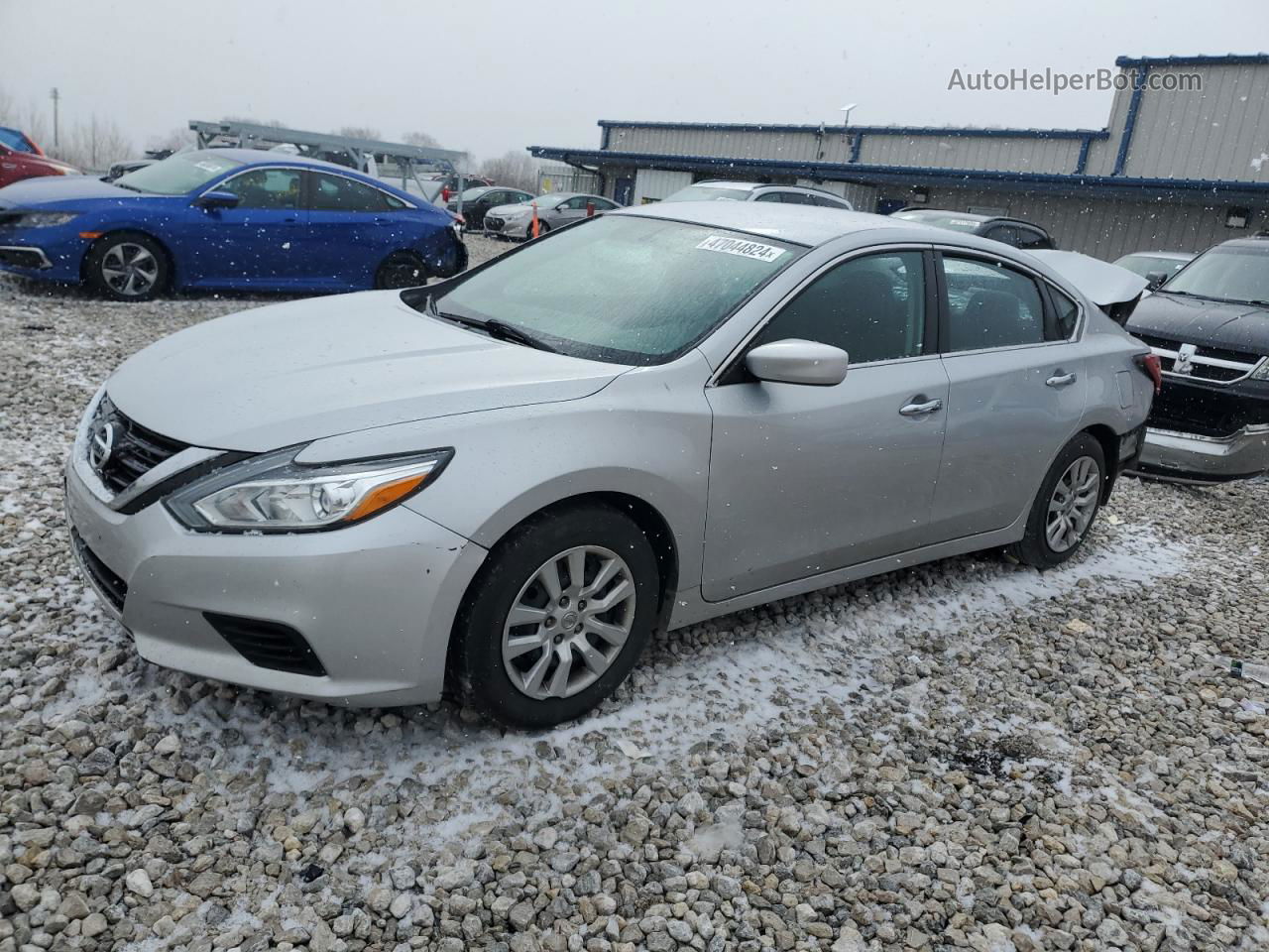 2017 Nissan Altima 2.5 Silver vin: 1N4AL3AP9HN350238