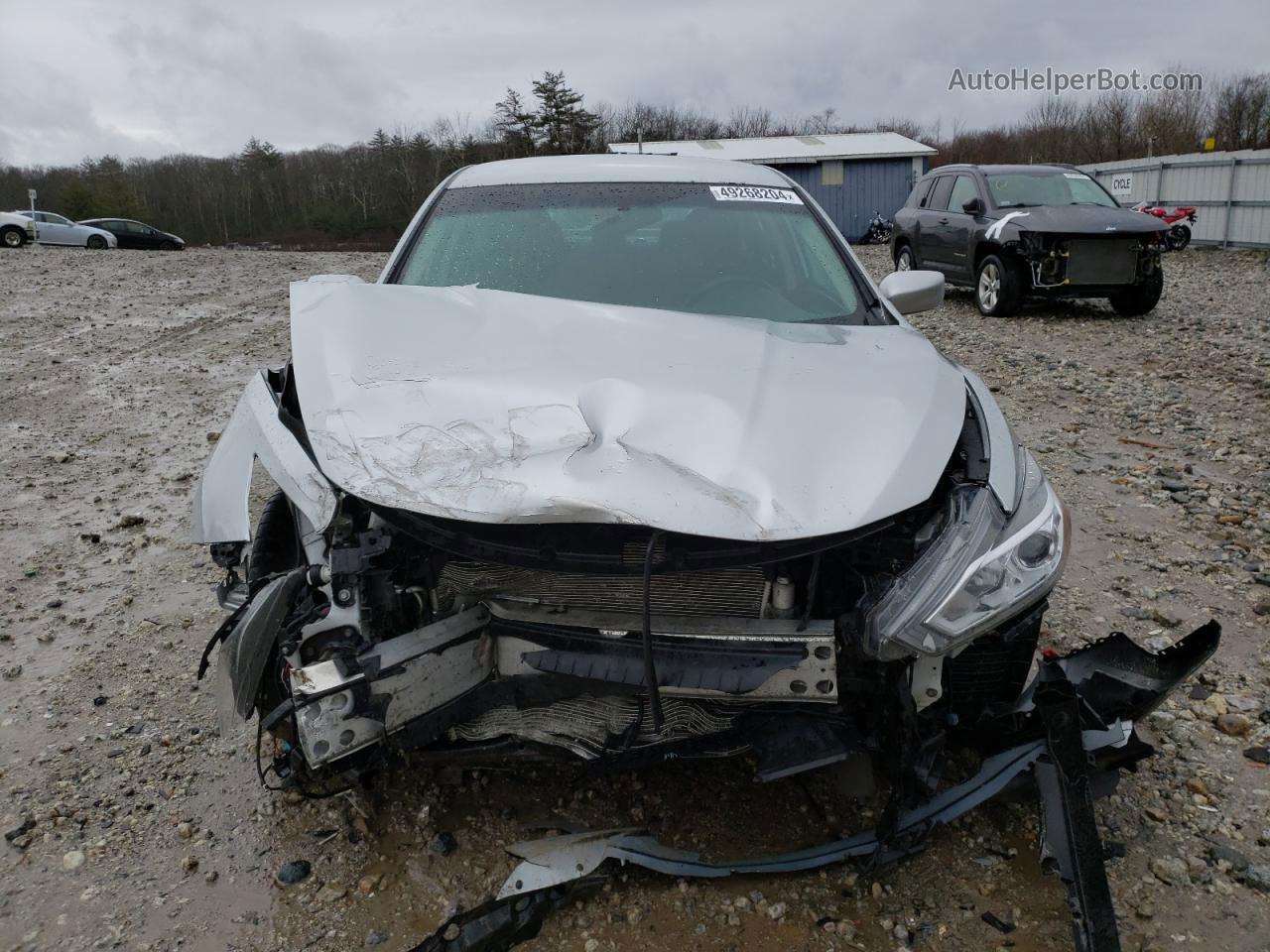 2018 Nissan Altima 2.5 Silver vin: 1N4AL3AP9JC117042