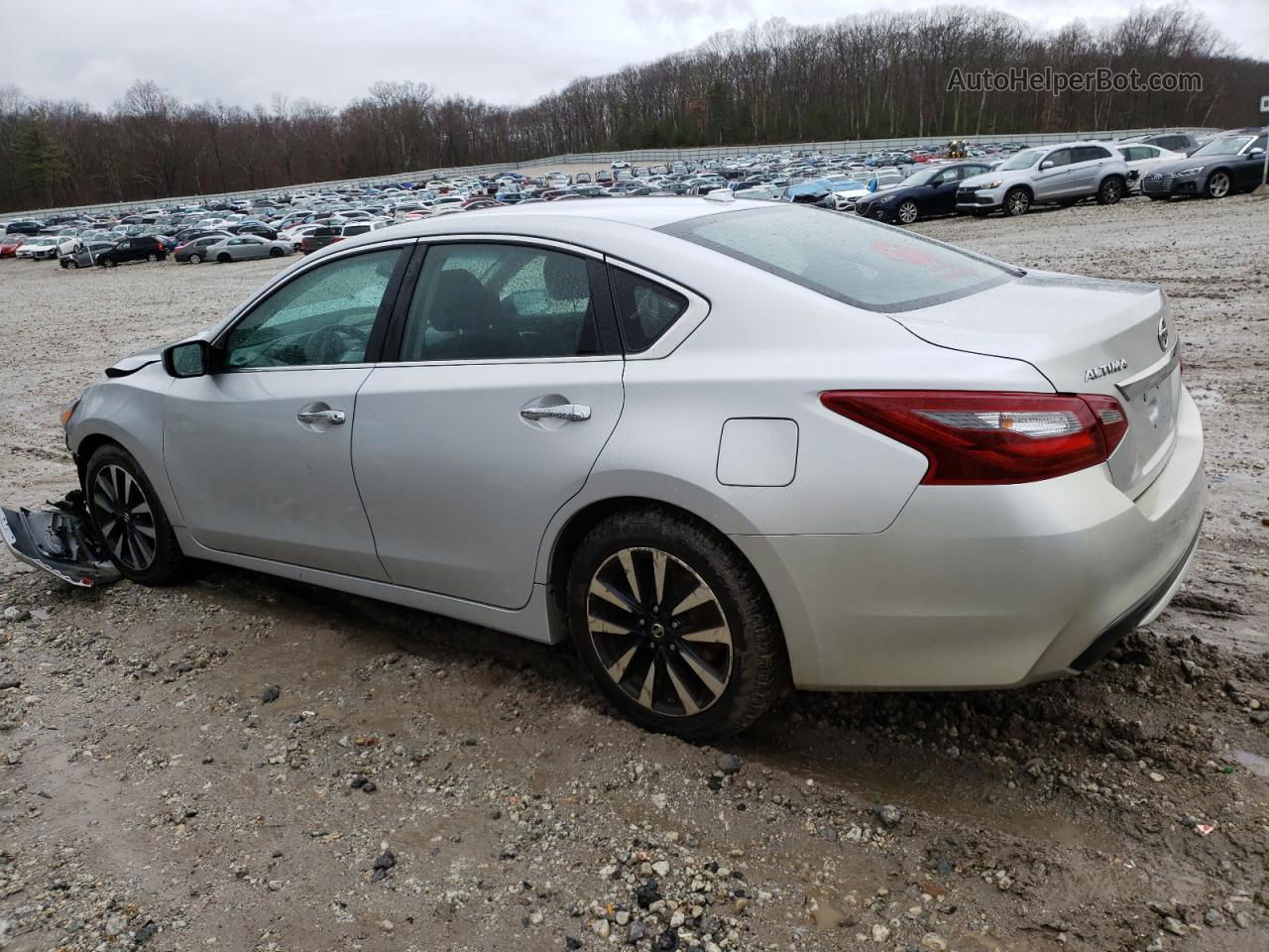 2018 Nissan Altima 2.5 Silver vin: 1N4AL3AP9JC117042