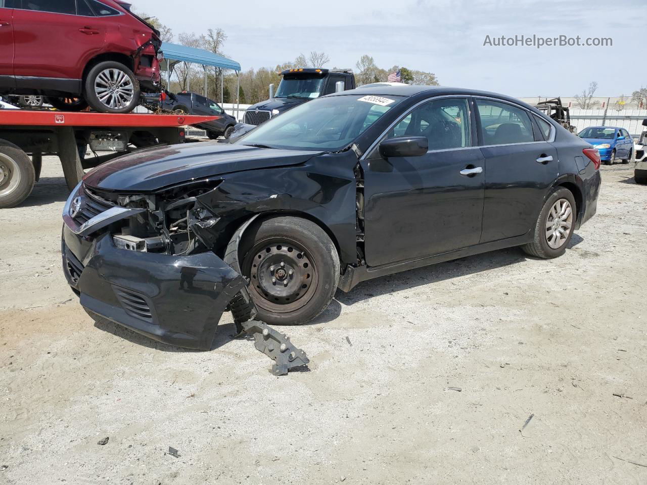 2018 Nissan Altima 2.5 Black vin: 1N4AL3AP9JC133726