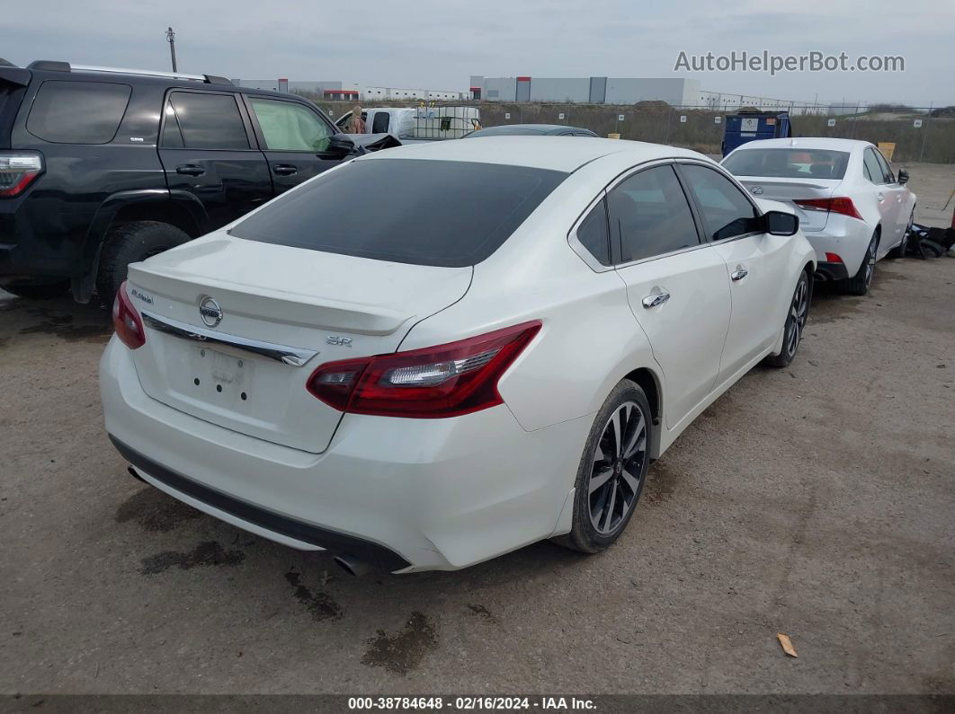 2018 Nissan Altima 2.5 Sr White vin: 1N4AL3AP9JC154012