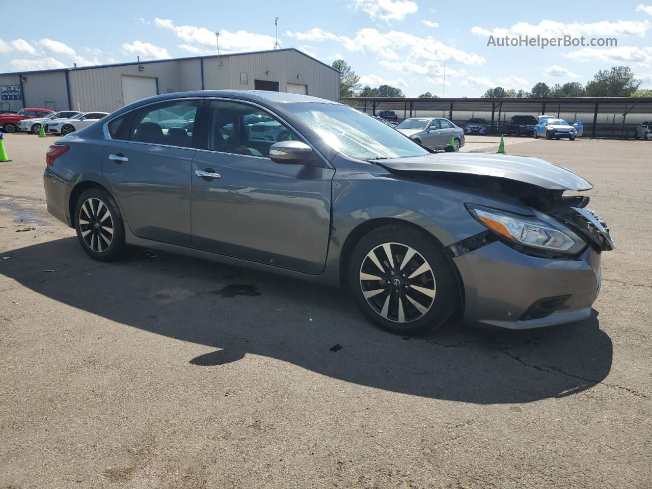 2018 Nissan Altima 2.5 Серый vin: 1N4AL3AP9JC158402