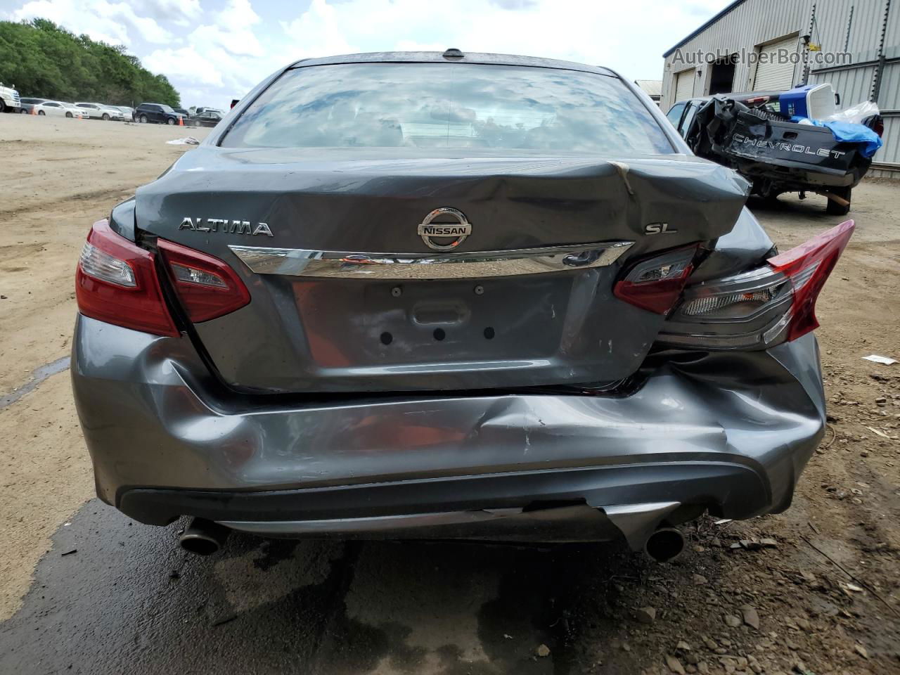 2018 Nissan Altima 2.5 Gray vin: 1N4AL3AP9JC169948