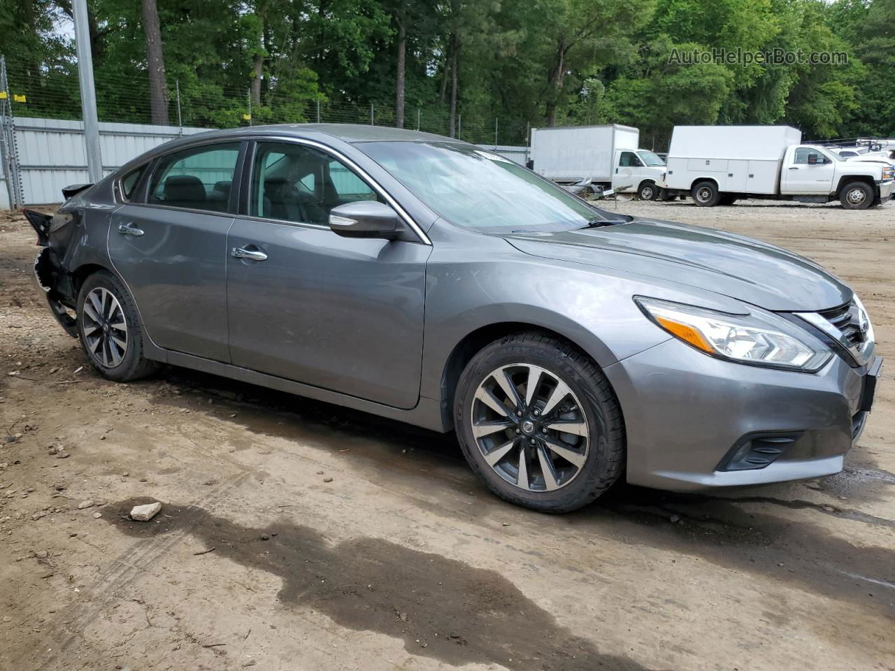 2018 Nissan Altima 2.5 Gray vin: 1N4AL3AP9JC169948