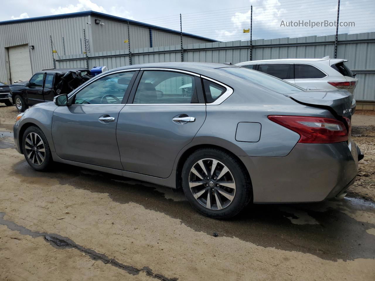 2018 Nissan Altima 2.5 Gray vin: 1N4AL3AP9JC169948