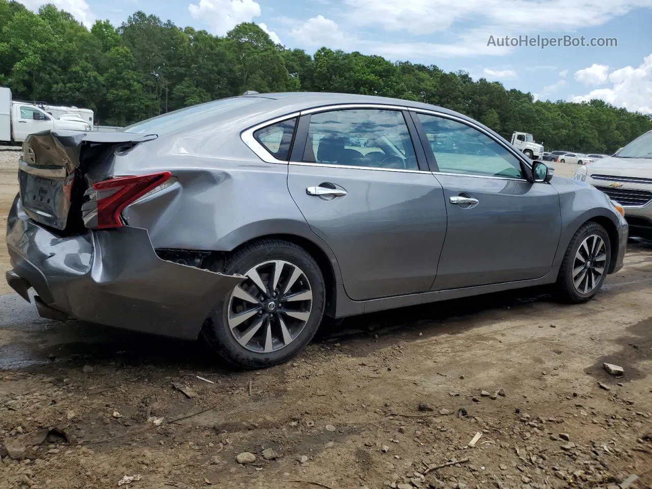 2018 Nissan Altima 2.5 Gray vin: 1N4AL3AP9JC169948