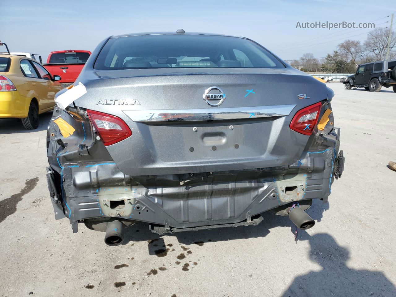 2018 Nissan Altima 2.5 Gray vin: 1N4AL3AP9JC175832