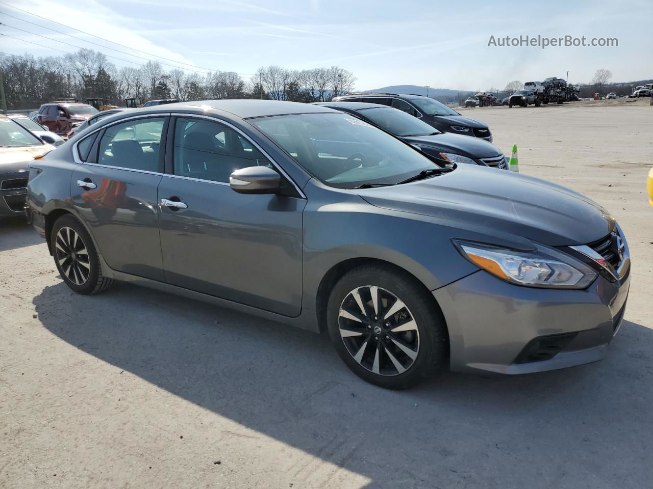 2018 Nissan Altima 2.5 Gray vin: 1N4AL3AP9JC175832