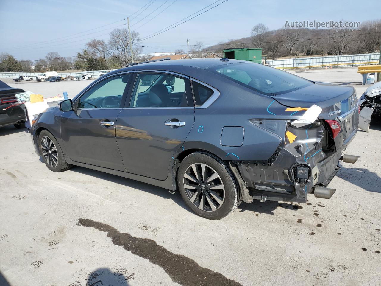 2018 Nissan Altima 2.5 Серый vin: 1N4AL3AP9JC175832