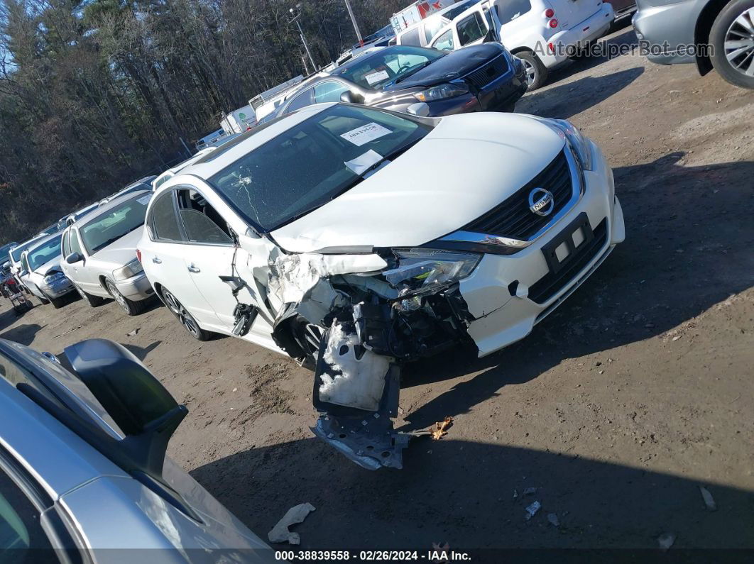 2018 Nissan Altima 2.5 Sv White vin: 1N4AL3AP9JC222535