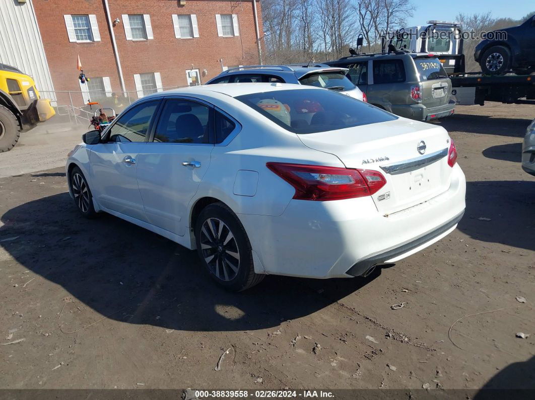 2018 Nissan Altima 2.5 Sv White vin: 1N4AL3AP9JC222535