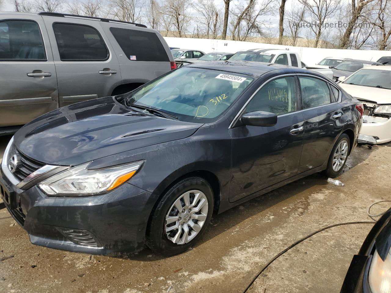 2018 Nissan Altima 2.5 Черный vin: 1N4AL3AP9JC230473