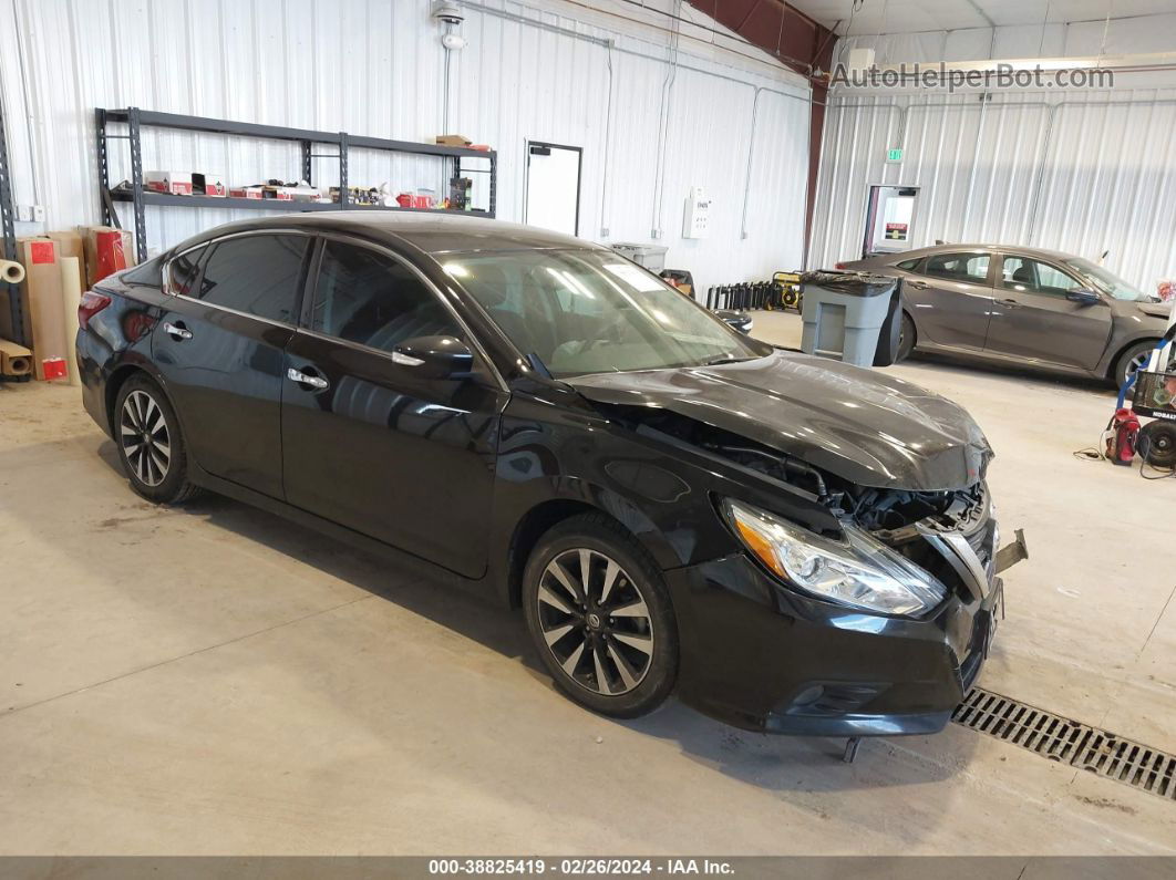 2018 Nissan Altima 2.5 Sl Black vin: 1N4AL3AP9JC240811