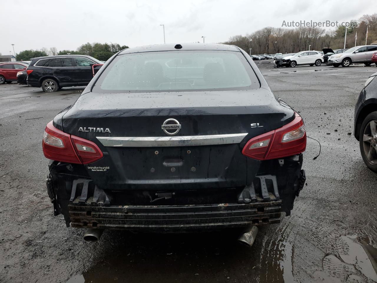 2018 Nissan Altima 2.5 Black vin: 1N4AL3AP9JC249461