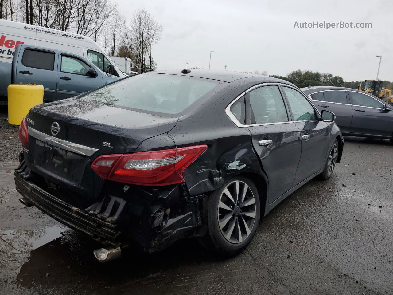 2018 Nissan Altima 2.5 Black vin: 1N4AL3AP9JC249461