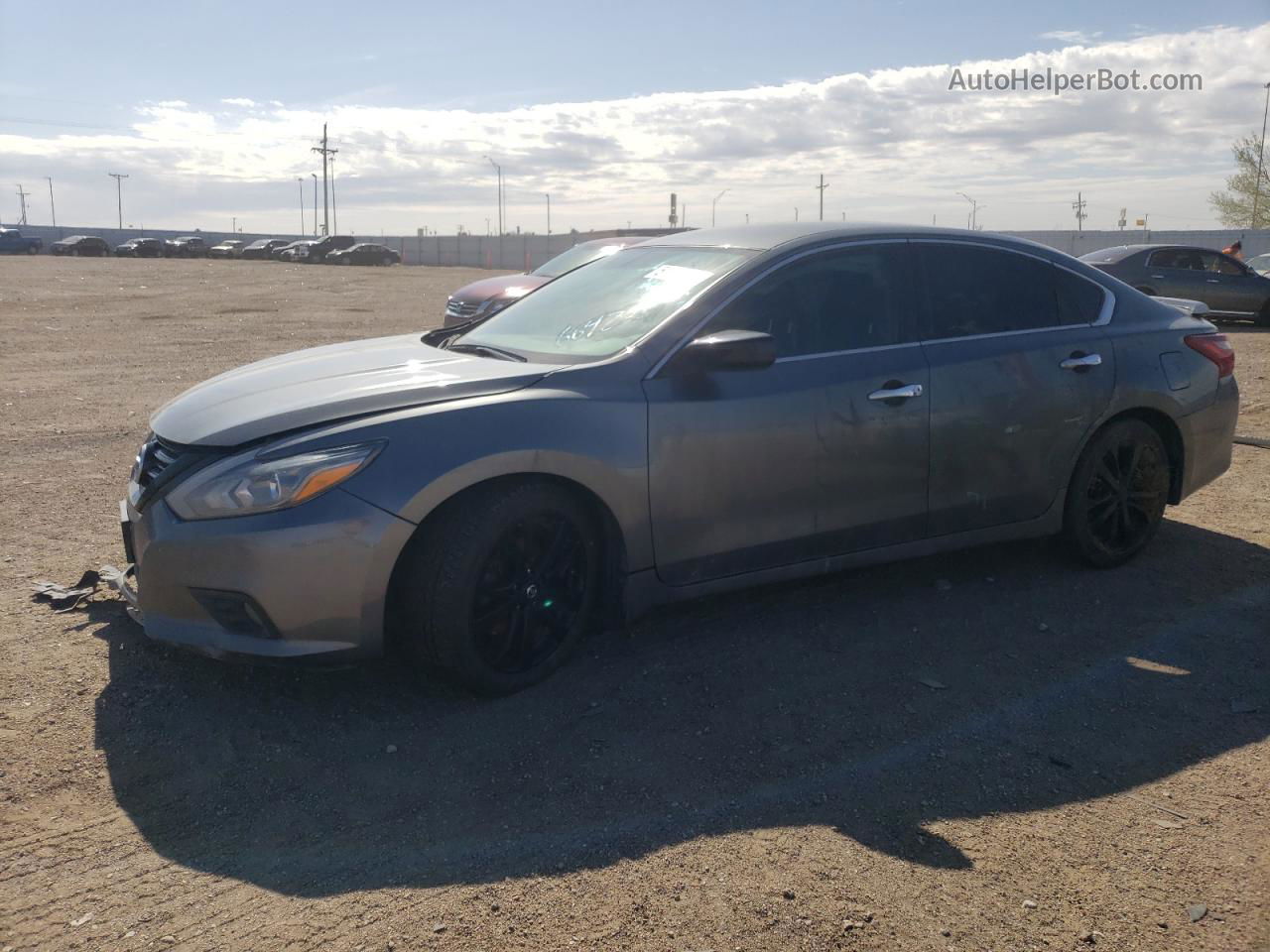 2018 Nissan Altima 2.5 Gray vin: 1N4AL3AP9JC261271