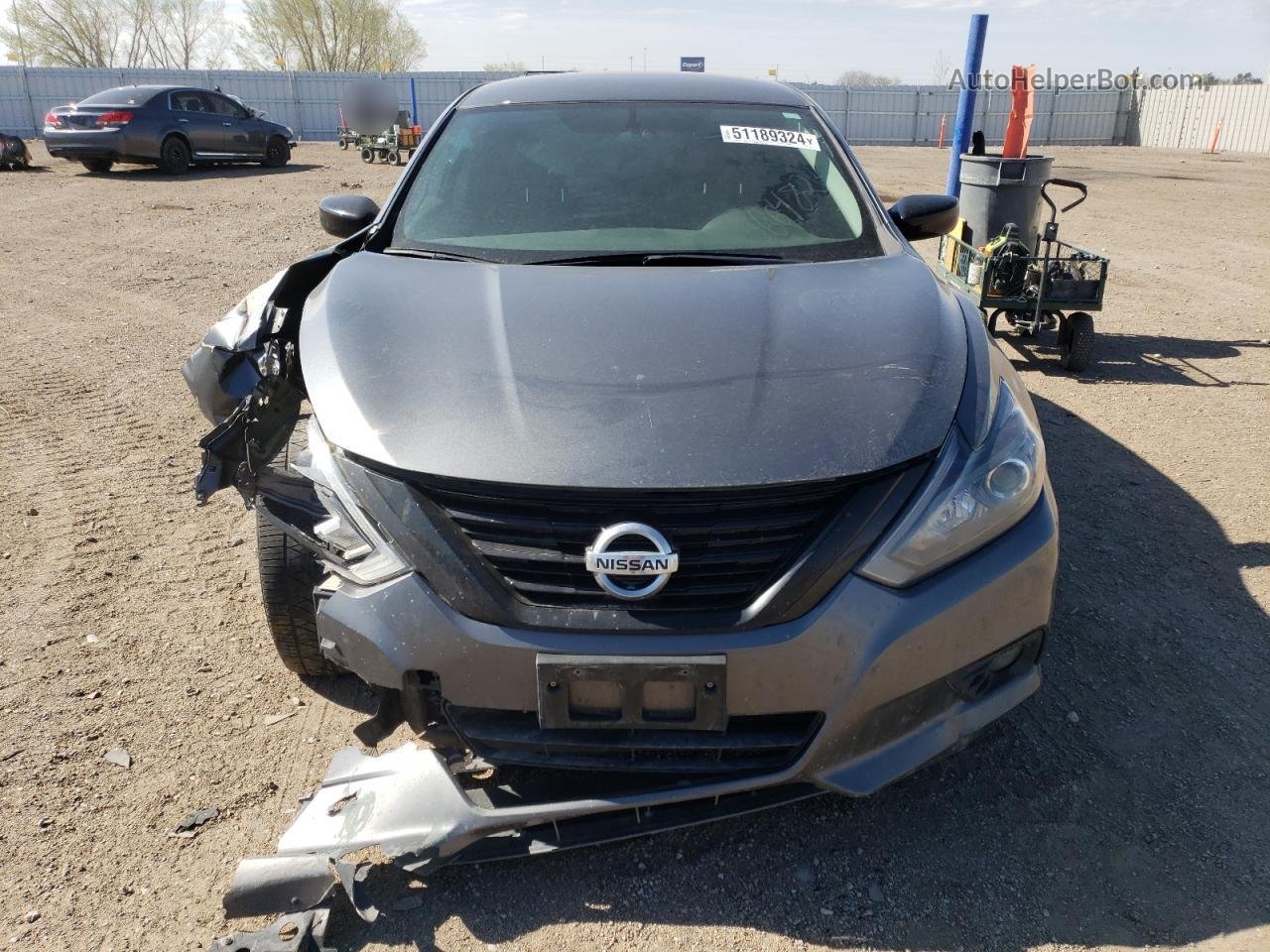 2018 Nissan Altima 2.5 Gray vin: 1N4AL3AP9JC261271