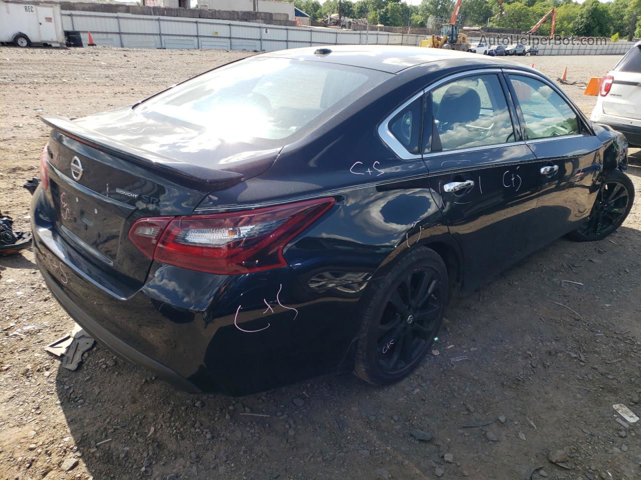 2018 Nissan Altima 2.5 Black vin: 1N4AL3AP9JC276000