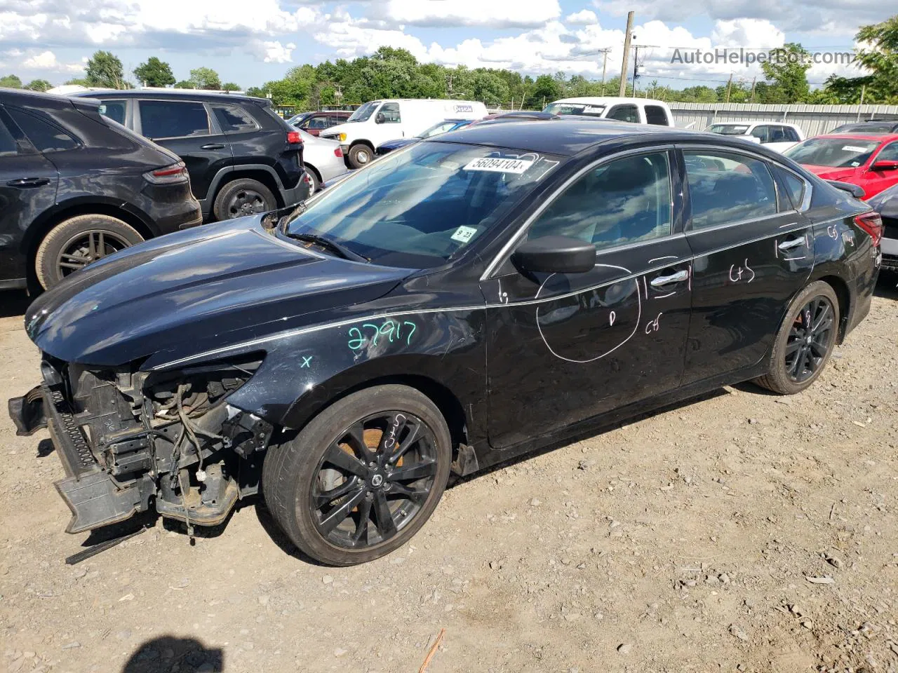 2018 Nissan Altima 2.5 Black vin: 1N4AL3AP9JC276000