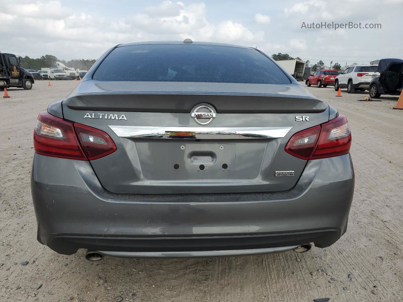 2018 Nissan Altima 2.5 Gray vin: 1N4AL3AP9JC282105