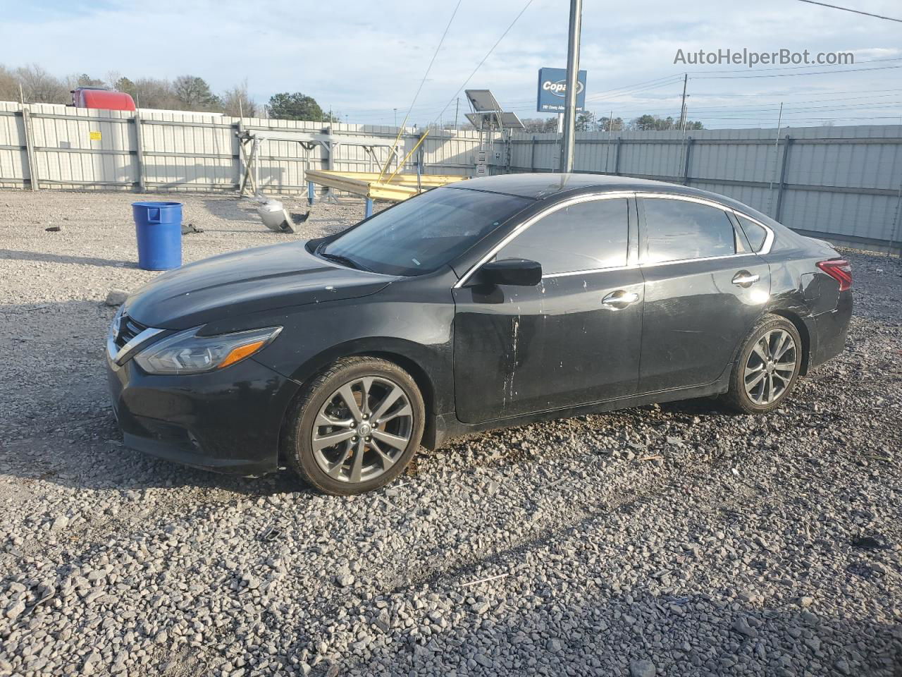 2018 Nissan Altima 2.5 Черный vin: 1N4AL3AP9JC289815