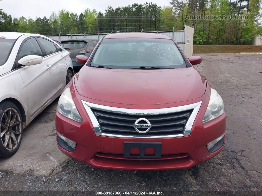 2014 Nissan Altima 2.5 S Красный vin: 1N4AL3APXEC117623