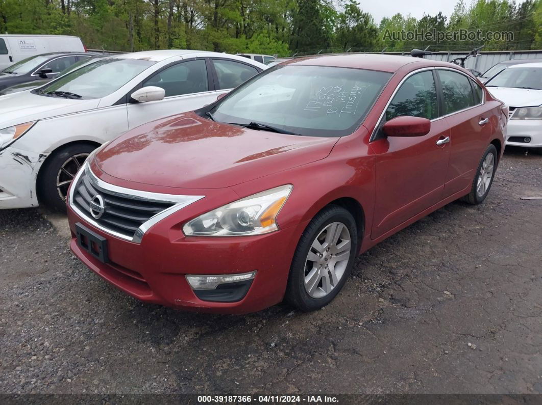 2014 Nissan Altima 2.5 S Red vin: 1N4AL3APXEC117623