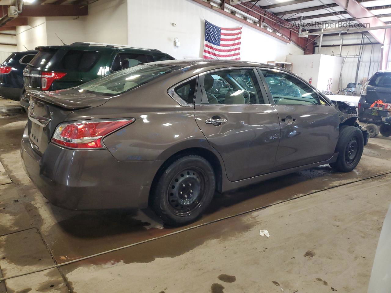 2014 Nissan Altima 2.5 Brown vin: 1N4AL3APXEC135118