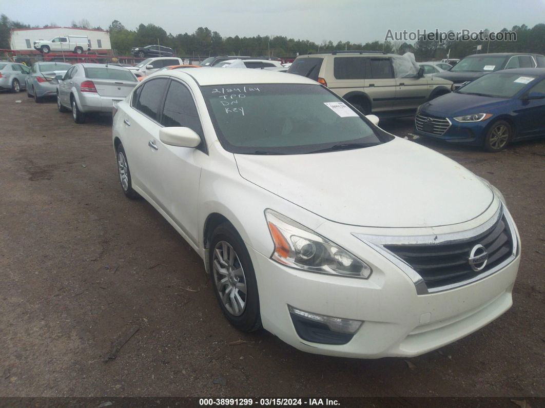 2014 Nissan Altima 2.5 S White vin: 1N4AL3APXEC183993