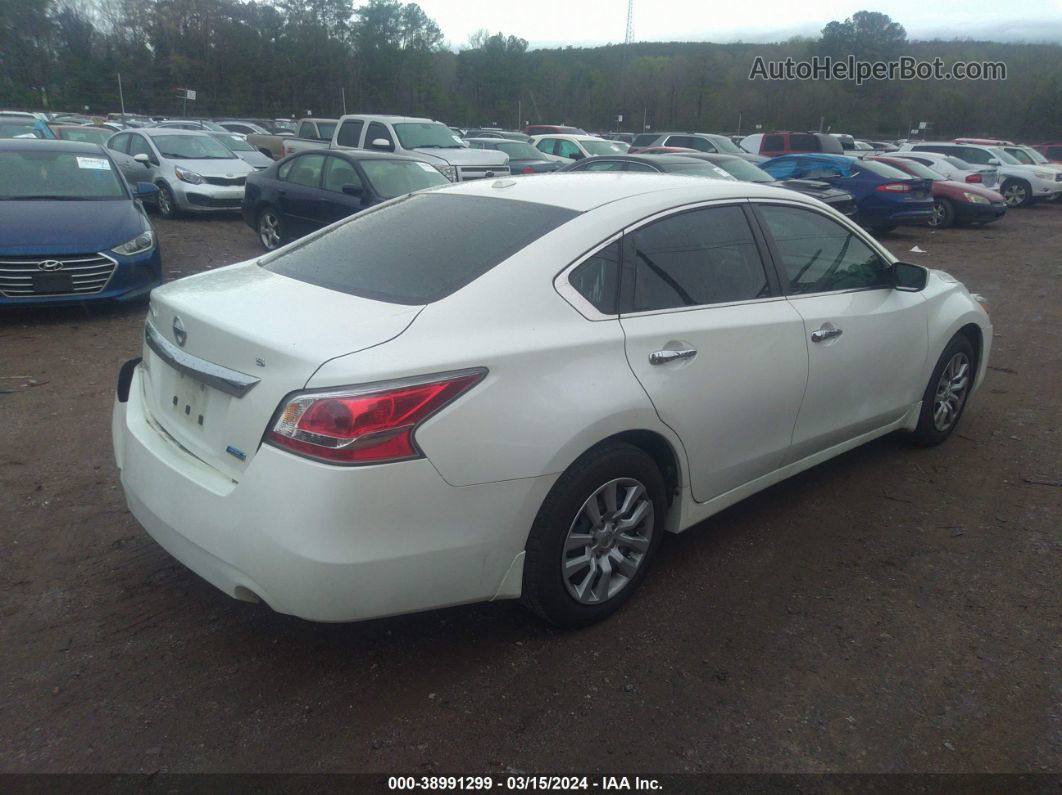 2014 Nissan Altima 2.5 S White vin: 1N4AL3APXEC183993