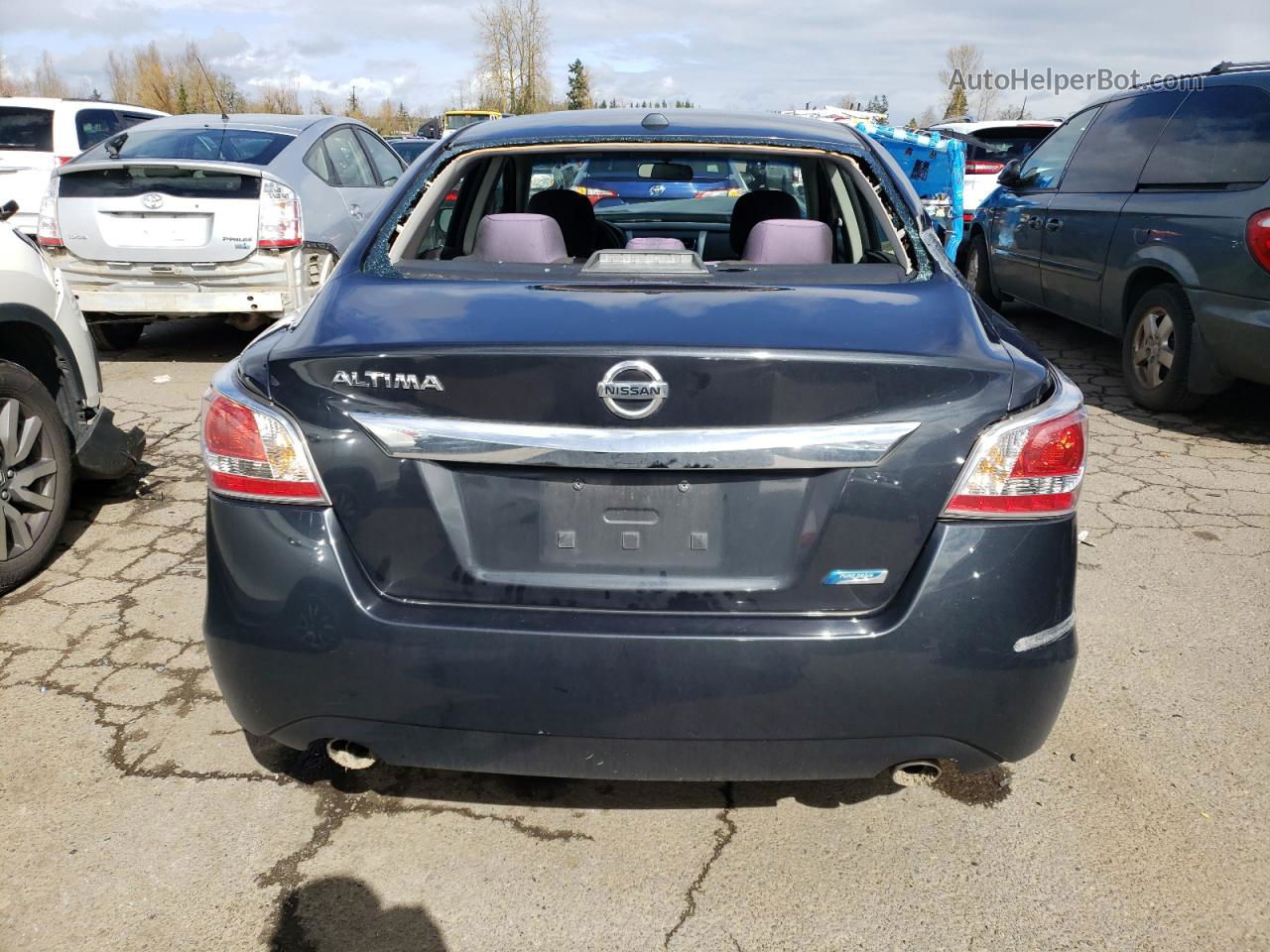 2014 Nissan Altima 2.5 Черный vin: 1N4AL3APXEC268798