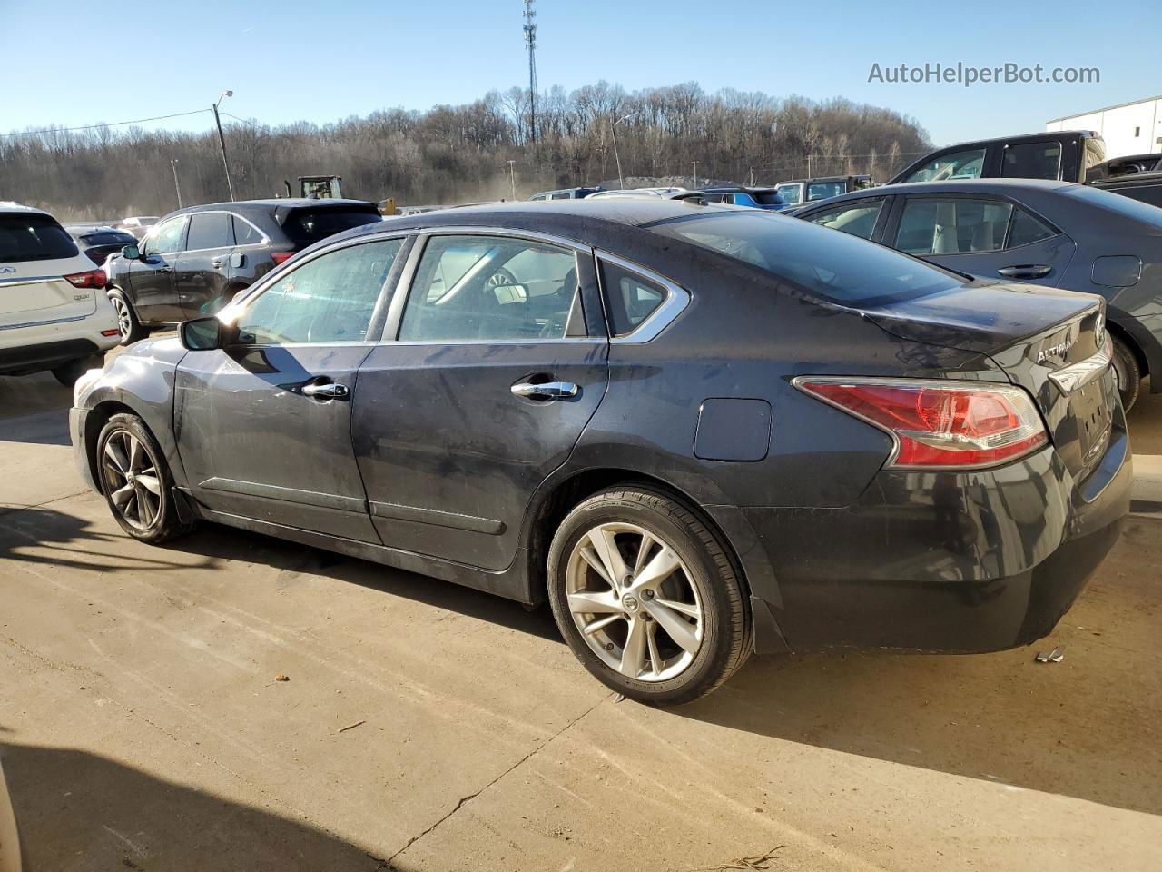 2014 Nissan Altima 2.5 Black vin: 1N4AL3APXEC271958