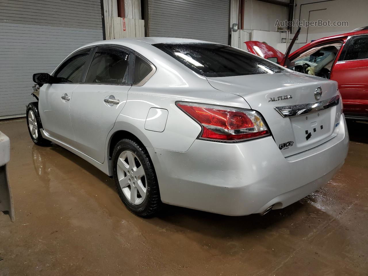 2014 Nissan Altima 2.5 Серебряный vin: 1N4AL3APXEC292714