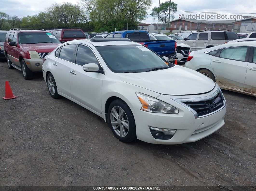 2014 Nissan Altima 2.5 Sl White vin: 1N4AL3APXEC325890