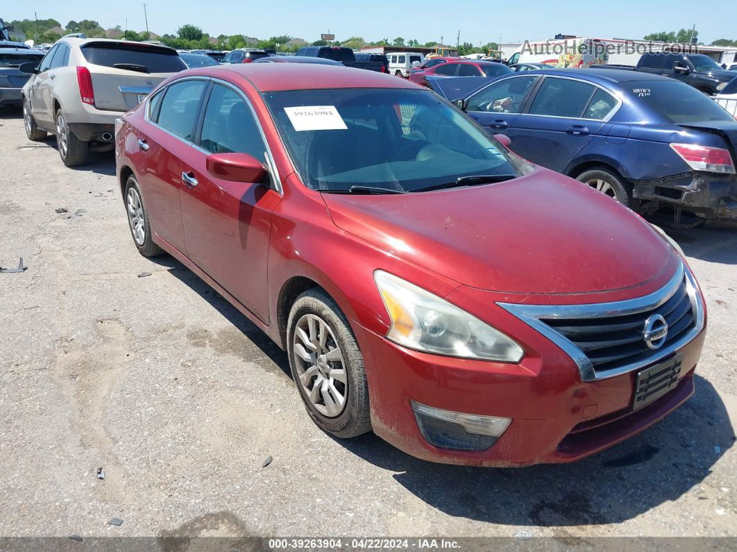 2014 Nissan Altima 2.5 S Красный vin: 1N4AL3APXEN221954