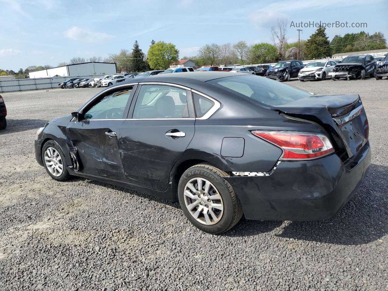 2014 Nissan Altima 2.5 Black vin: 1N4AL3APXEN224126