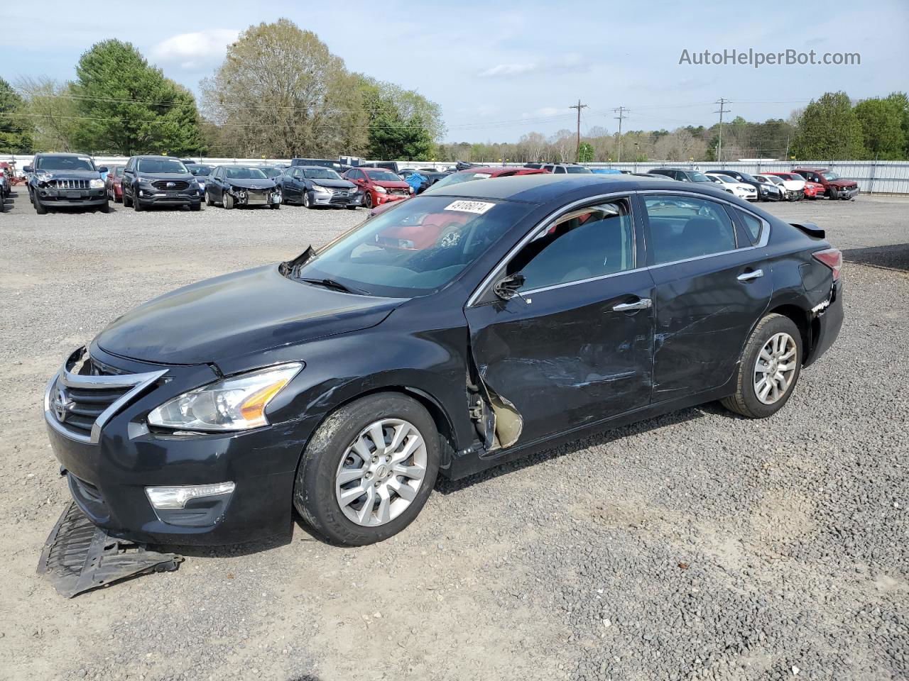 2014 Nissan Altima 2.5 Black vin: 1N4AL3APXEN224126