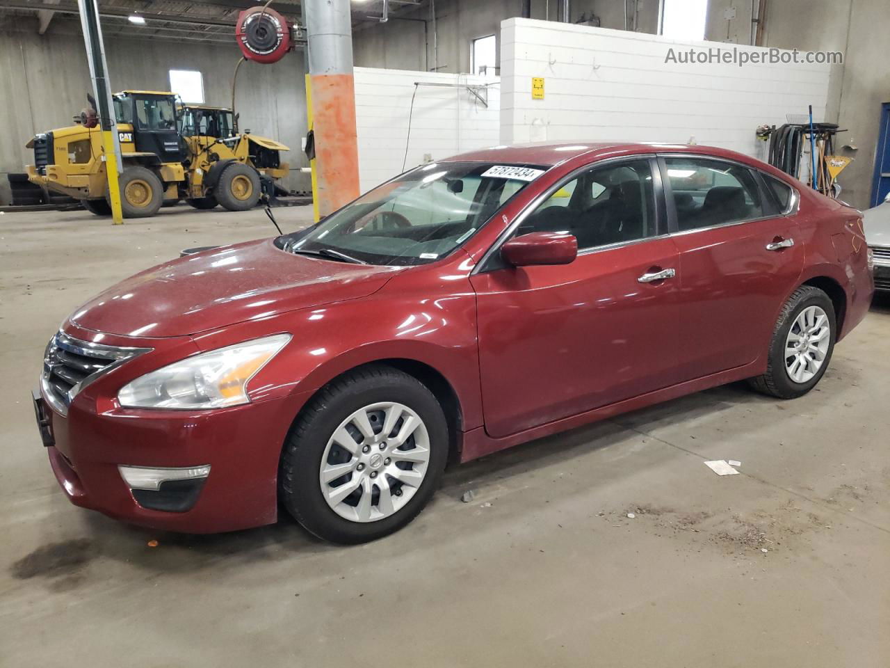 2014 Nissan Altima 2.5 Красный vin: 1N4AL3APXEN224918