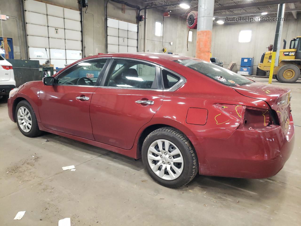 2014 Nissan Altima 2.5 Красный vin: 1N4AL3APXEN224918